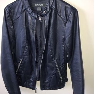 Kenneth cole leather jacket